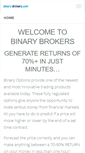 Mobile Screenshot of binary-brokers.com